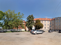 "Rozwój turystyczny Powiatu Jaworskiego poprzez utworzenie schroniska młodzieżowego - przebudowa i modernizacja bazy noclegowej przy ul. Starojaworskiej 7  inne ujęcie